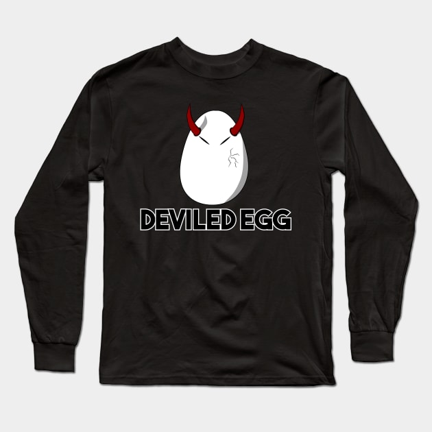 Deviled Egg Long Sleeve T-Shirt by somebodie